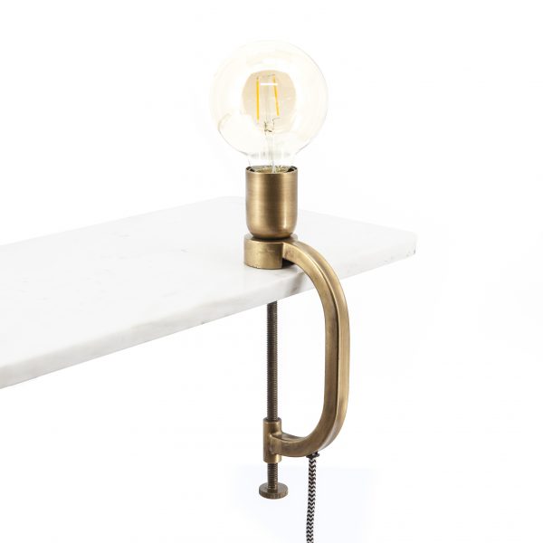 By-Boo Lamp Klamp Brass