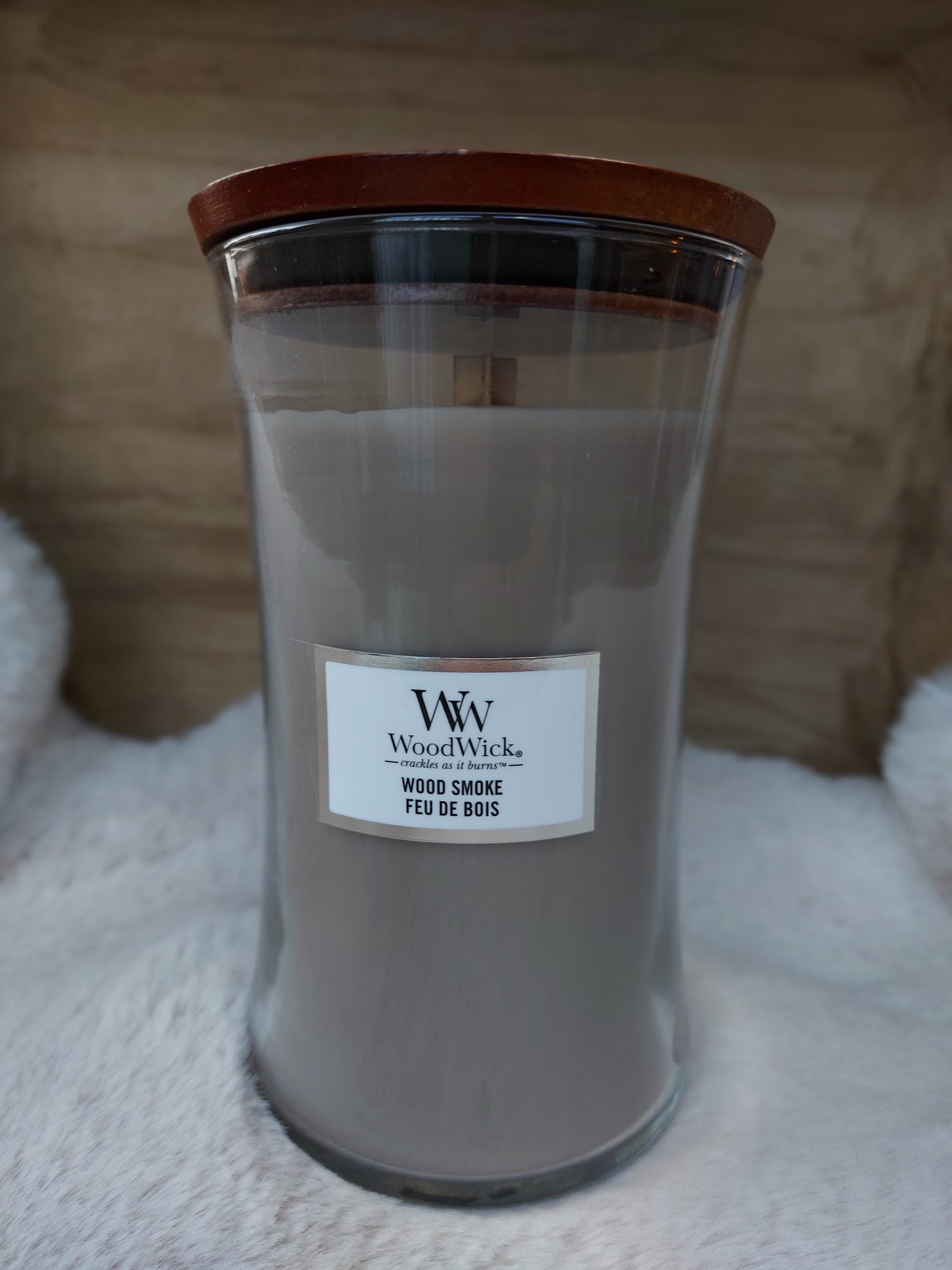 WoodWick Candle Wood Smoke Large Bij73