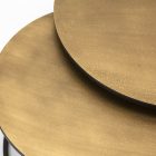 By-Boo Set van Twee Bijzettafels Setto Brass - Large