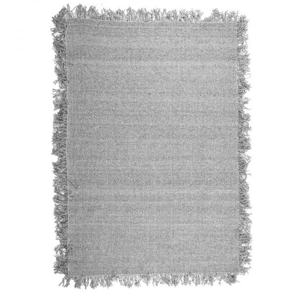 By-Boo Carpet Woolie Medium - Licht Grijs (160x230 cm)