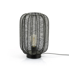 By-Boo Tafellamp Carbo - Zwart
