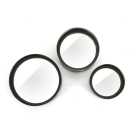 By-Boo Set Van Drie Spiegels Scoop - Zwart