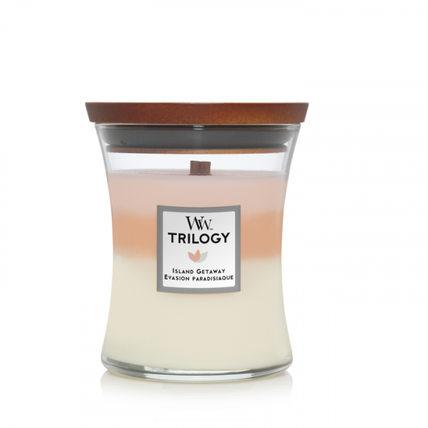 WoodWick Candle Trilogy Island Getaway - Medium