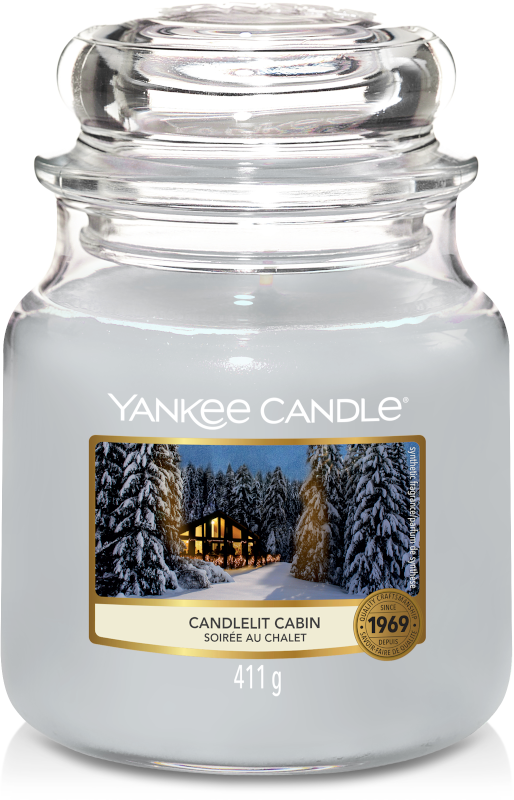 Yankee Candle Candlelit Cabin - Medium Jar