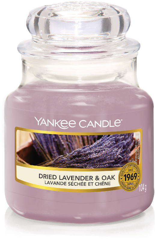 Yankee Candle Dried Lavender & Oak - Small Jar