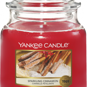 Yankee Candle Sparkling Cinnamon - Medium Jar