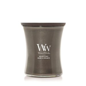 WoodWick Candle Melanite Mist - Gunmetal Collection - Medium